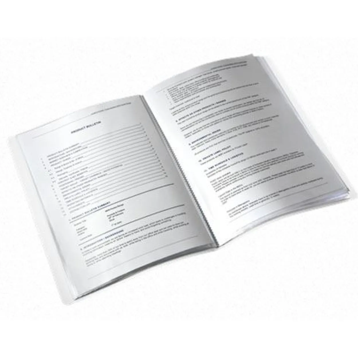 LEITZ WOW Sichtbuch DIN A4, 40 Hüllen violett-metallic