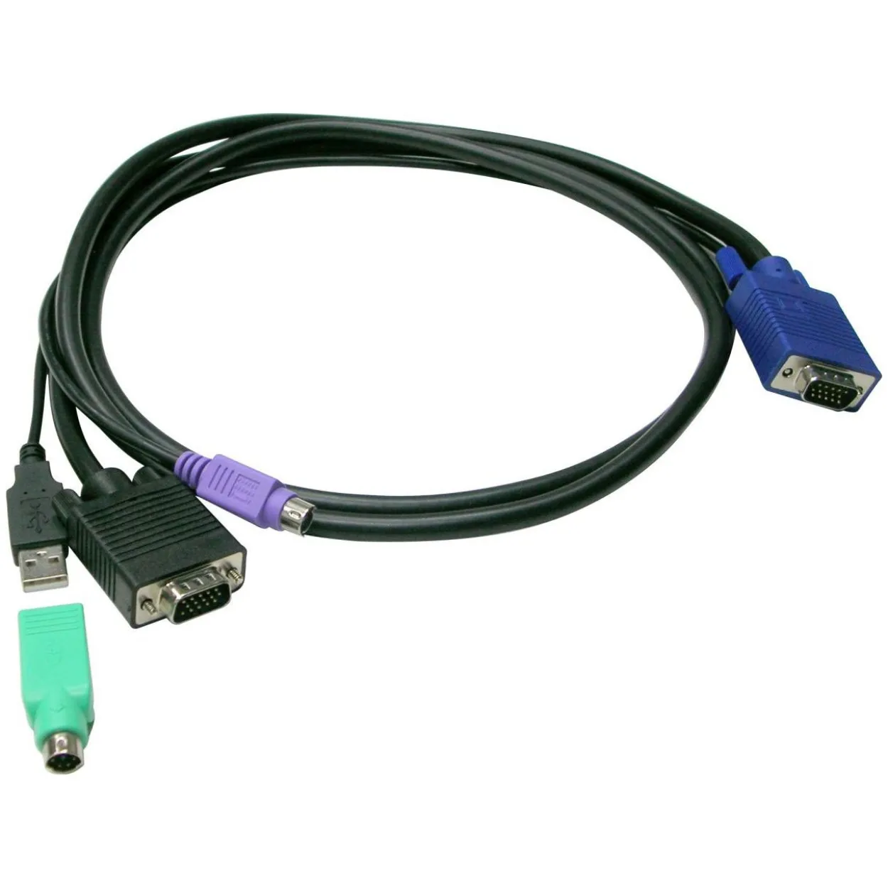 LevelOne KVM Kabel ACC-3202 USB+PS/2 3,00m