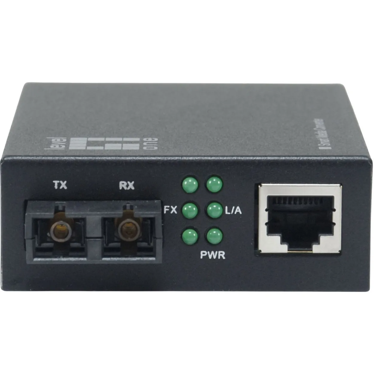 LevelOne Media Konverter RJ45->SC GE MM Smart 850nm 500m