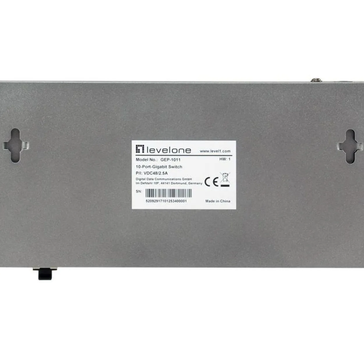 LevelOne PoE+Switch 8xGE PoE/1xGE/1xSFP 120W unmanag.Plastik
