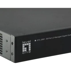 LevelOne Switch 44,0cm 26x SFP GTL-2661 2xSFP+