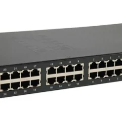 LevelOne Switch 24x FE FGP-2602 2xGSFP 19" 380W 24xPoE