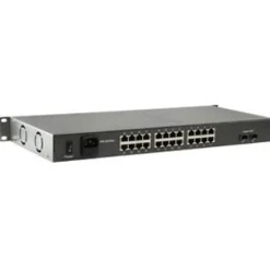 LevelOne Switch 24x FE FGP-2602 2xGSFP 19