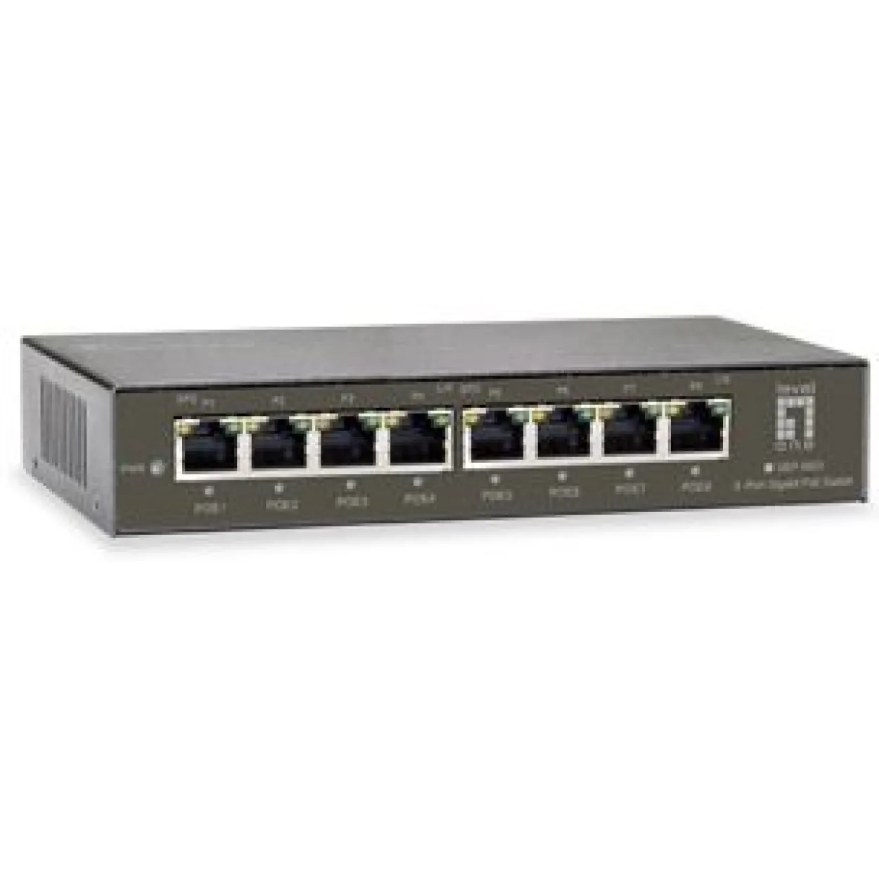 LevelOne Switch 8x GE GEP-0823 120W 8xPoE