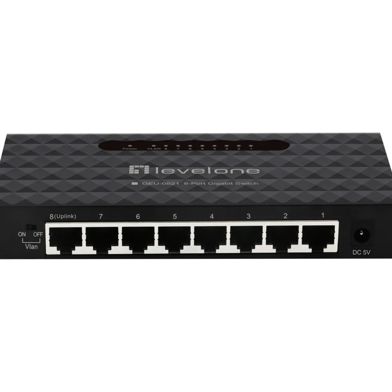 LevelOne Switch 8x GE GEU-0821