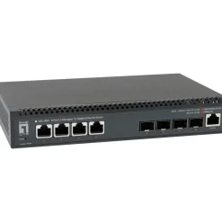 LevelOne Switch 4x10GE/4x10GSFP+ 19" Managed L3
