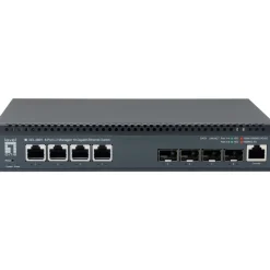 LevelOne Switch 4x10GE/4x10GSFP+ 19