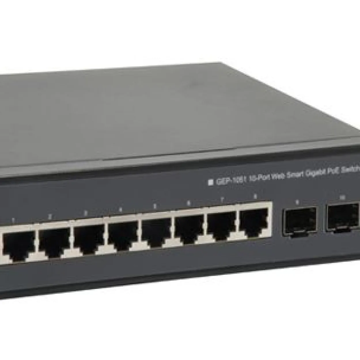 LevelOne Switch 8x PoE GEP-1051 2xGSFP 70W