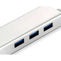 LevelOne USB-Hub Netzwerkadapter 3-Port Wake-on-LAN