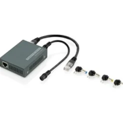 LevelOne 5~12V DC Gigabit PoE Plus Splitter (POS-3000)