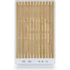 Lian Li Dan Cases A3-mATX Wood Edition Mini Tower ohne Netzteil weiss