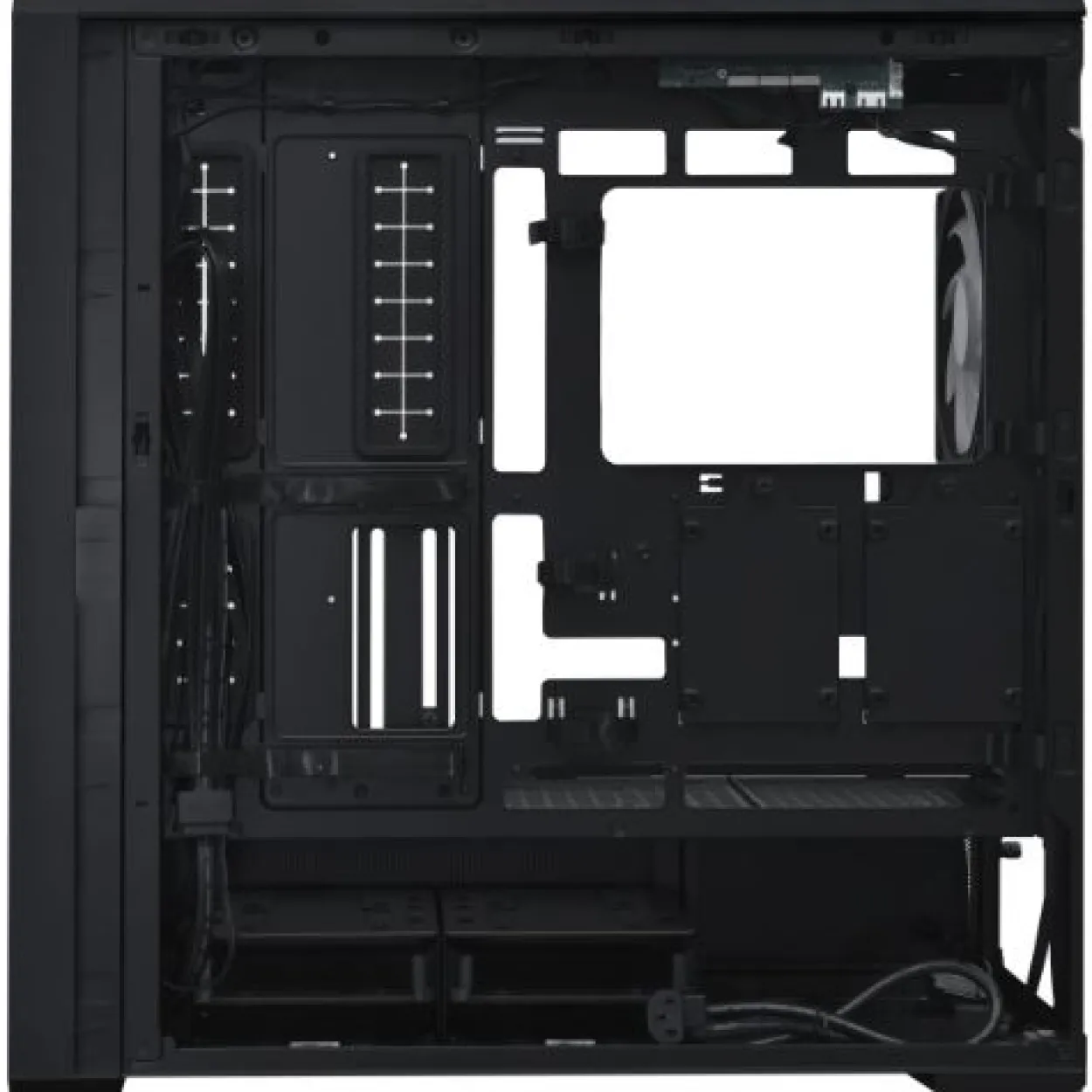 Lian Li LANCOOL 217 INF PC-Gehäuse, Midi-Tower, Tempered Glass, RGB-Beleuchtung - schwarz