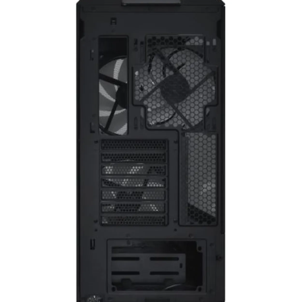 Lian Li LANCOOL 217 INF PC-Gehäuse, Midi-Tower, Tempered Glass, RGB-Beleuchtung - schwarz