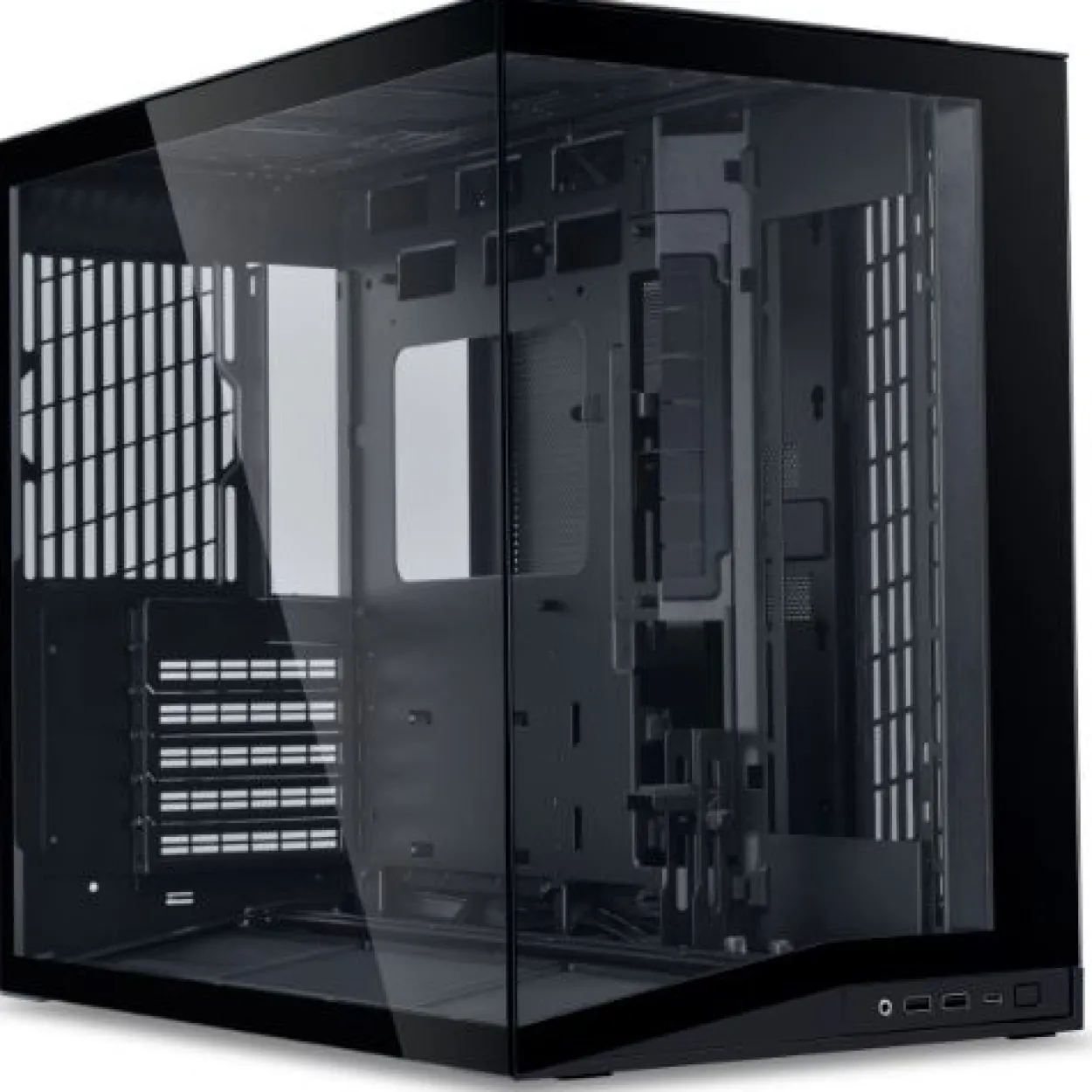 Lian Li O11 Dynamic Mini V2 PC-Gehäuse, Mini-Gehäuse, ATX, Tempered Glass - schwarz