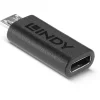 Lindy Adapter USB 2.0 Typ C an Micro-B