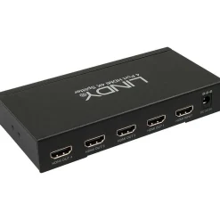 Lindy HDMI 4K Splitter 4 Port 3D 2160p30. HDTV bis 1080p und 4K, 36/12 Bit, HDCP 1.4