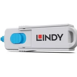 Lindy HDMI Port Schloss blau 4 Stück + 1 Schlüssel