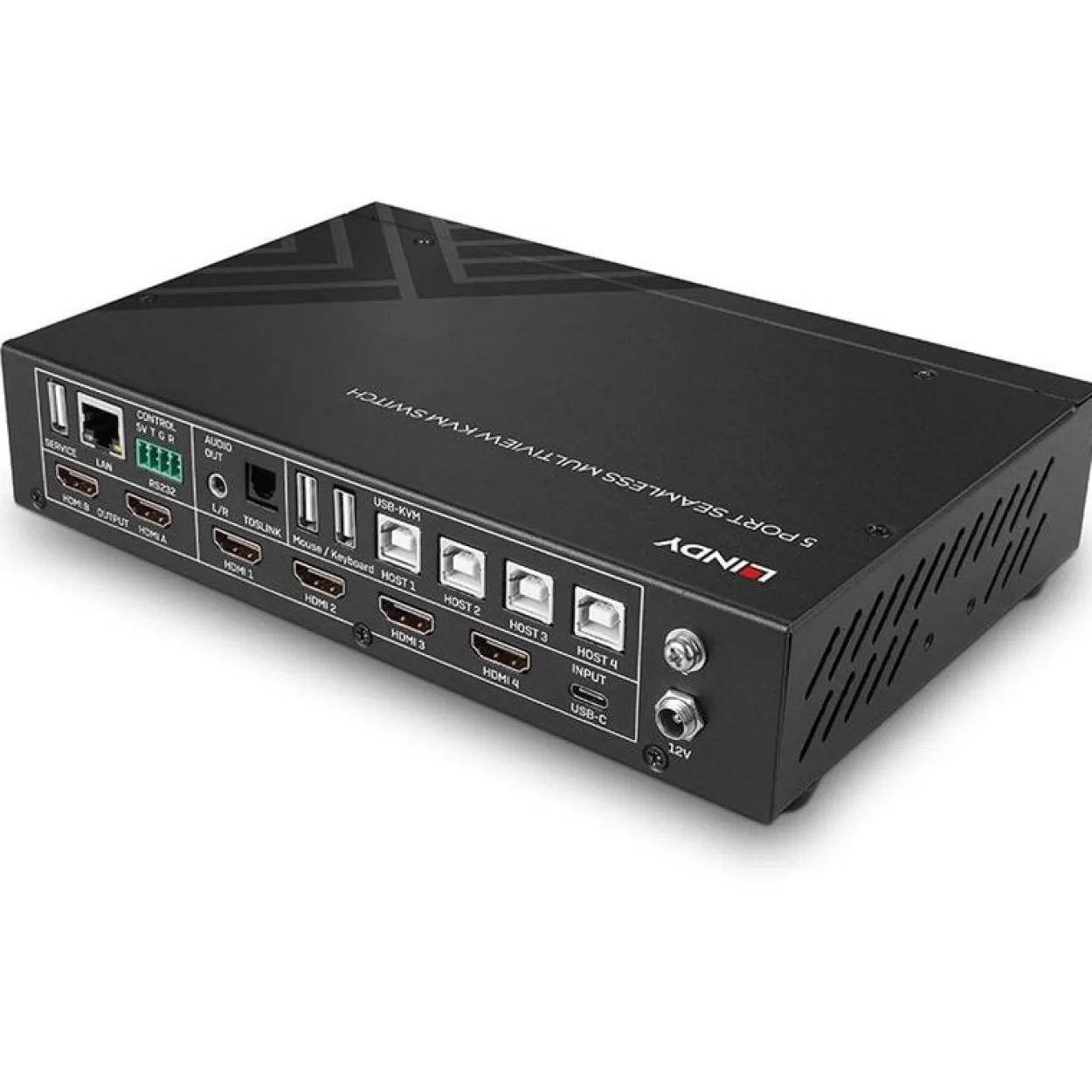 Lindy KVM 5-Port Seamless Multiview Switch