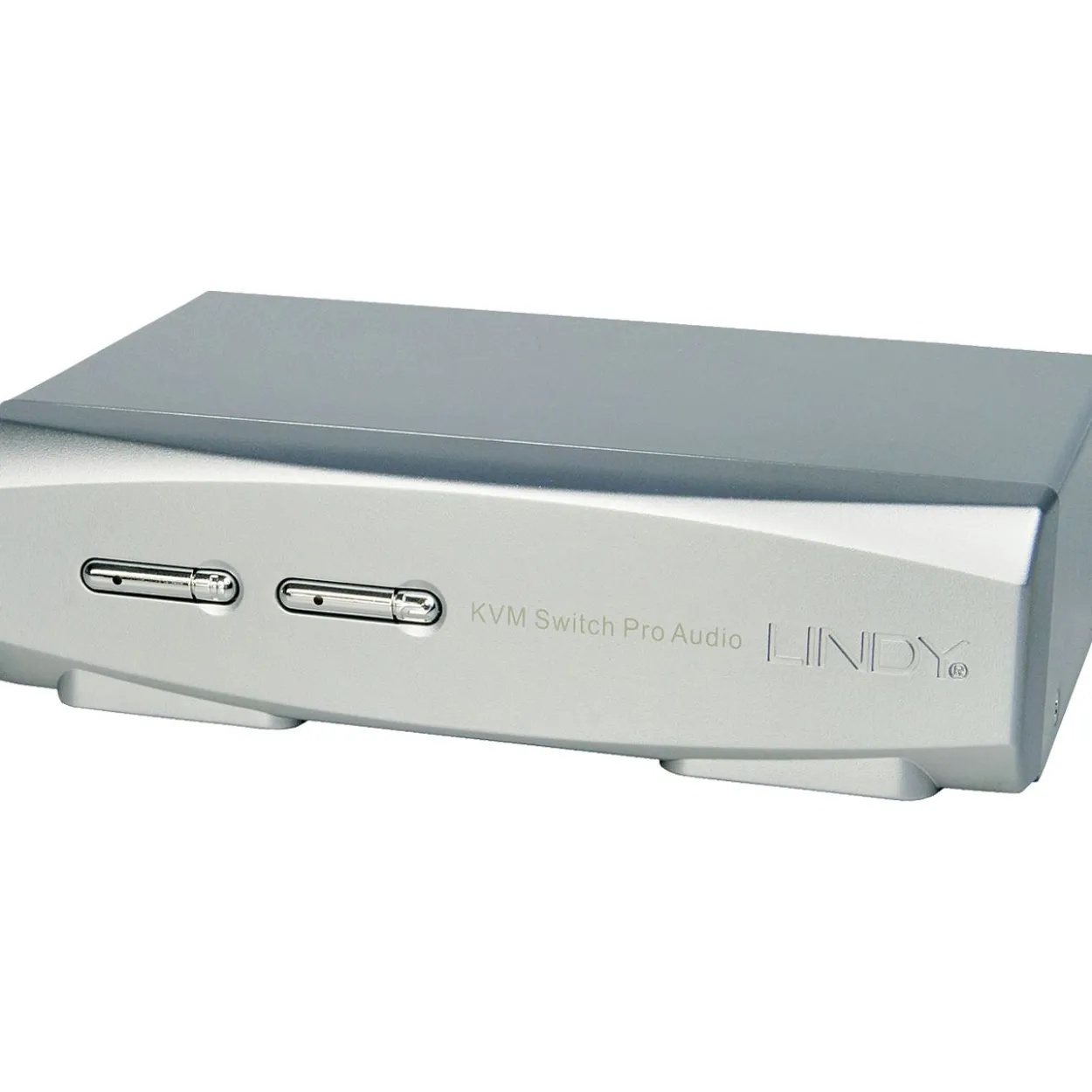 Lindy KVM Switch 2 Port Displayport 1.2 USB 2.0 Audio Switch Pro