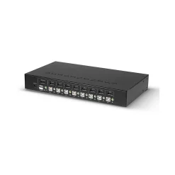 LINDY 8 Port DisplayPort 1.2 & USB 2.0 KVM Switch