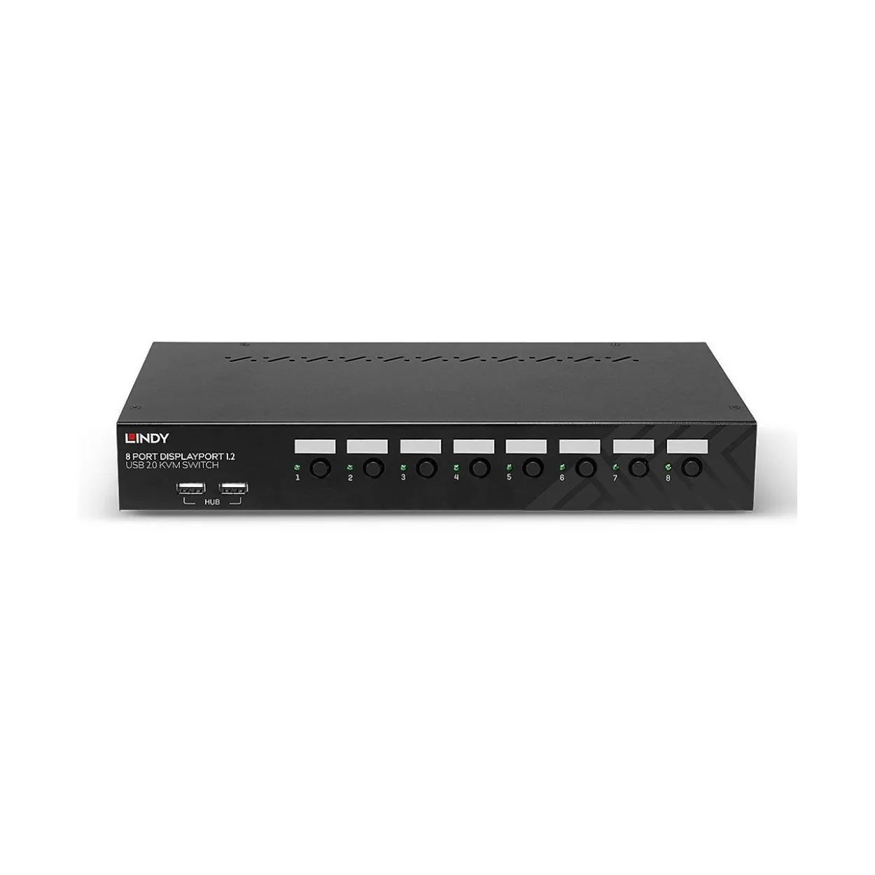 LINDY 8 Port DisplayPort 1.2 & USB 2.0 KVM Switch
