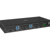 Lindy 2 Port Dual Head HDMI 4K60,USB3.0 KVM Switch