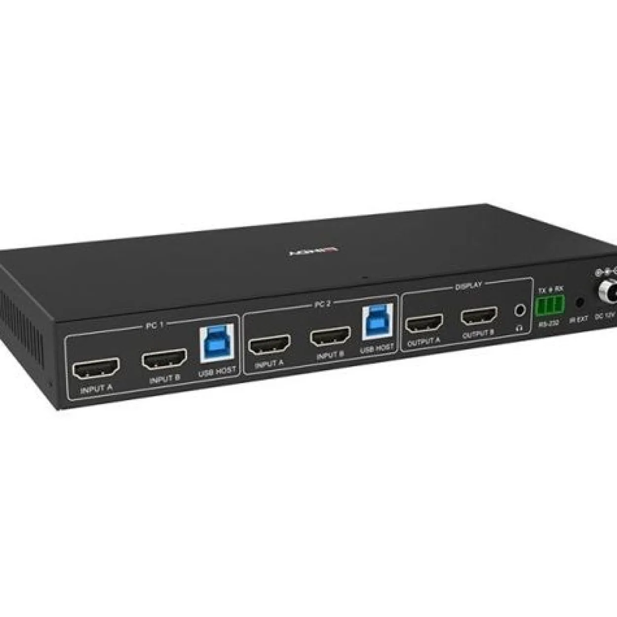 Lindy 2 Port Dual Head HDMI 4K60,USB3.0 KVM Switch