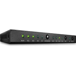 Lindy 4 Port HDMI 2.0 18G Switch mit Audio