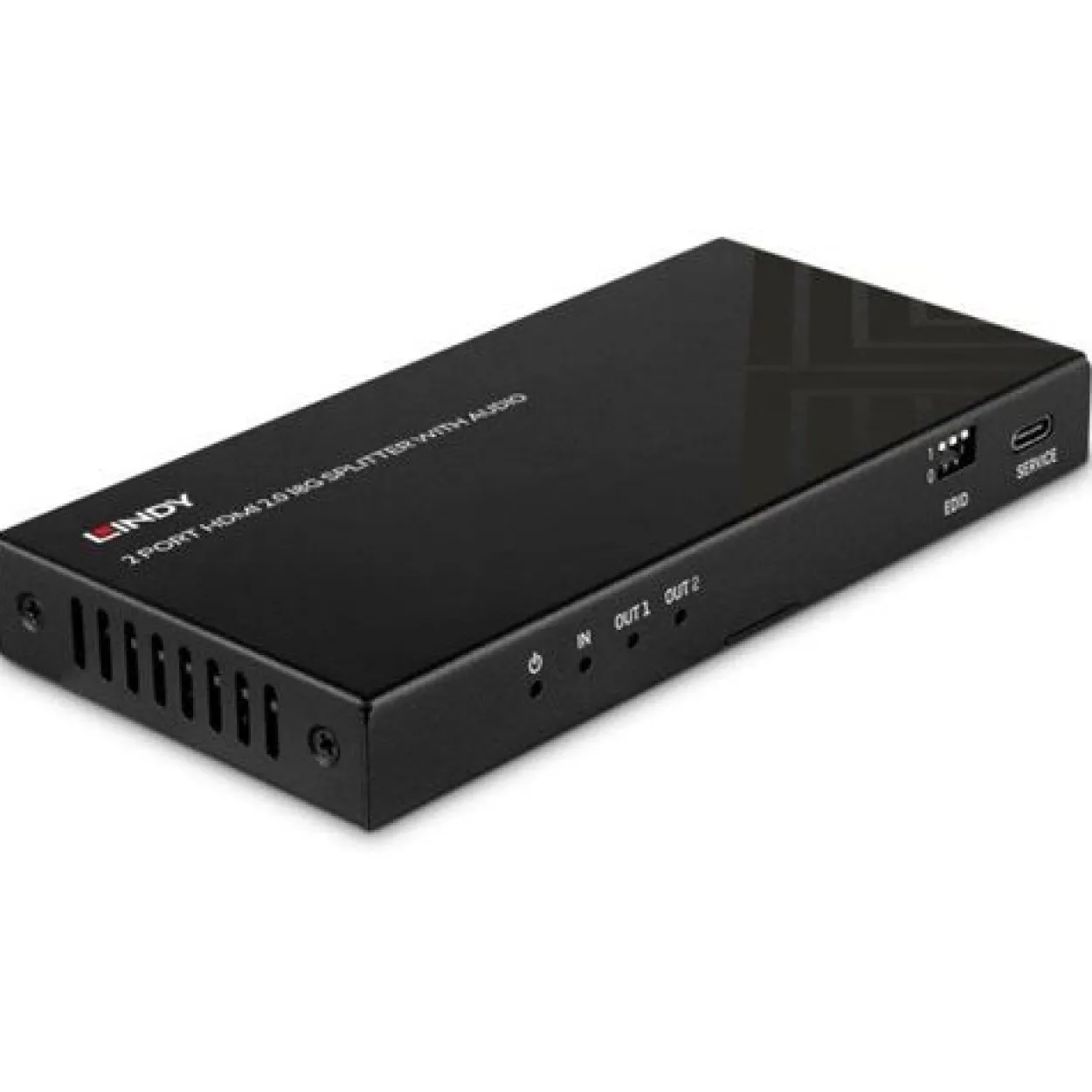 LINDY 2 Port HDMI 8K60 Splitter mit Audio