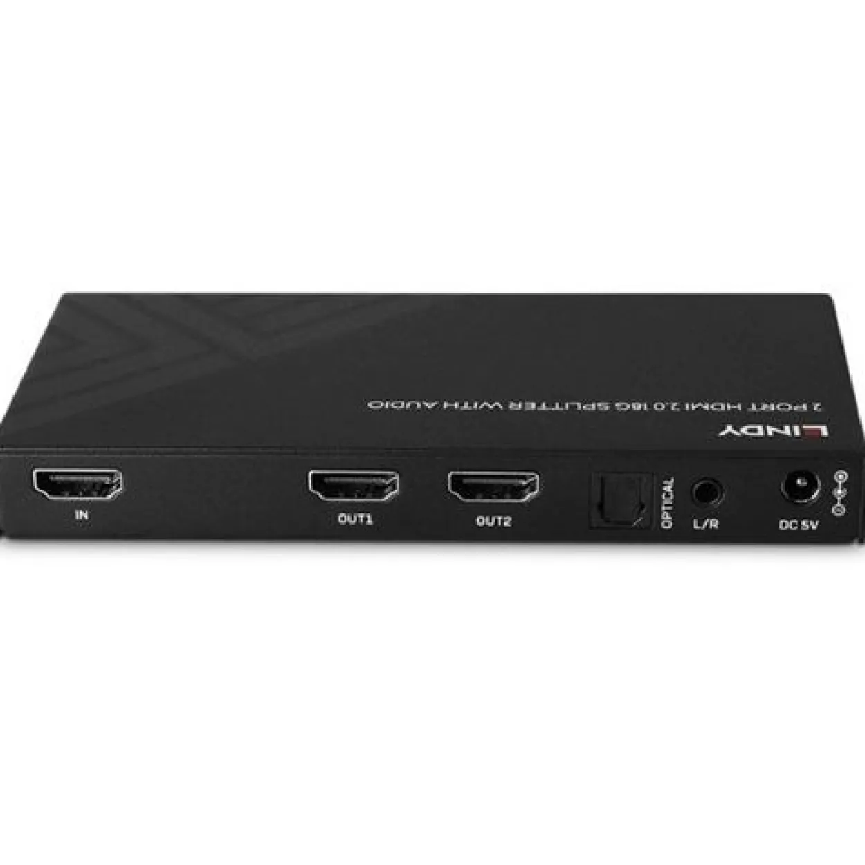 LINDY 2 Port HDMI 8K60 Splitter mit Audio