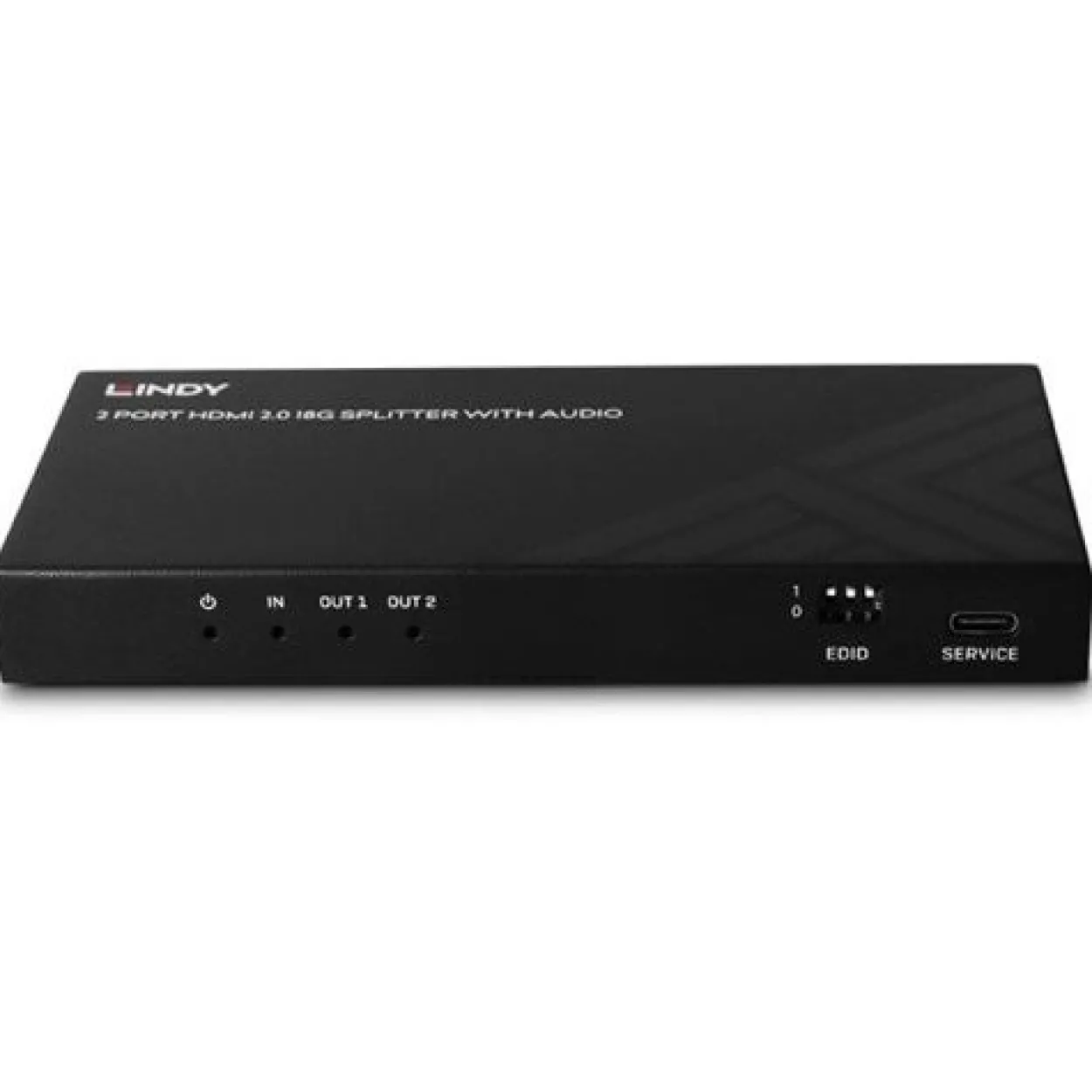 LINDY 2 Port HDMI 8K60 Splitter mit Audio