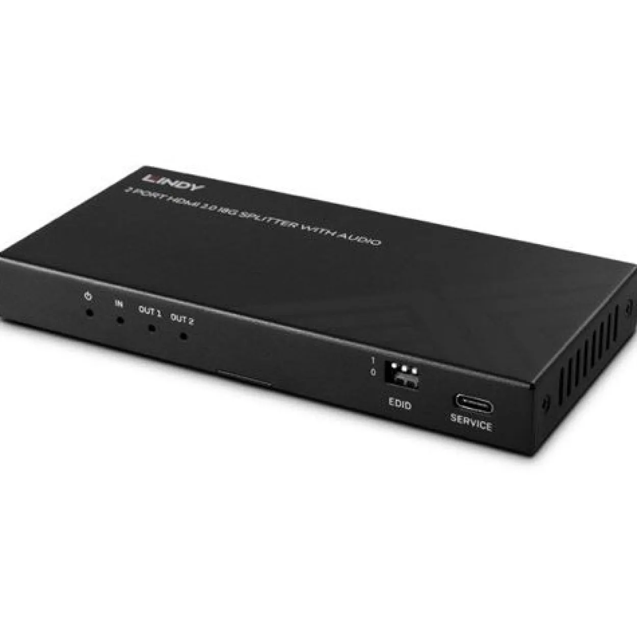 LINDY 2 Port HDMI 8K60 Splitter mit Audio