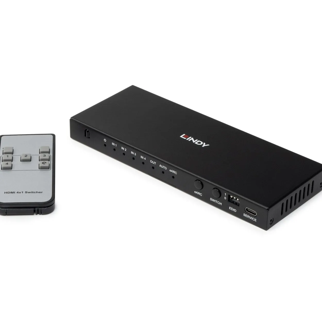 Lindy 4 Port HDMI 8K60 Switch mit eARC