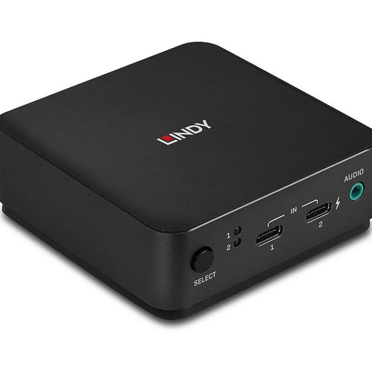 Lindy 2 Port Type C, DisplayPort 1.2 KVM Switch