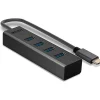 Lindy 4 Port USB 3.2 Gen 1 Typ C Hub 4-port USB 3.2 extern ohne Netzteil schwarz
