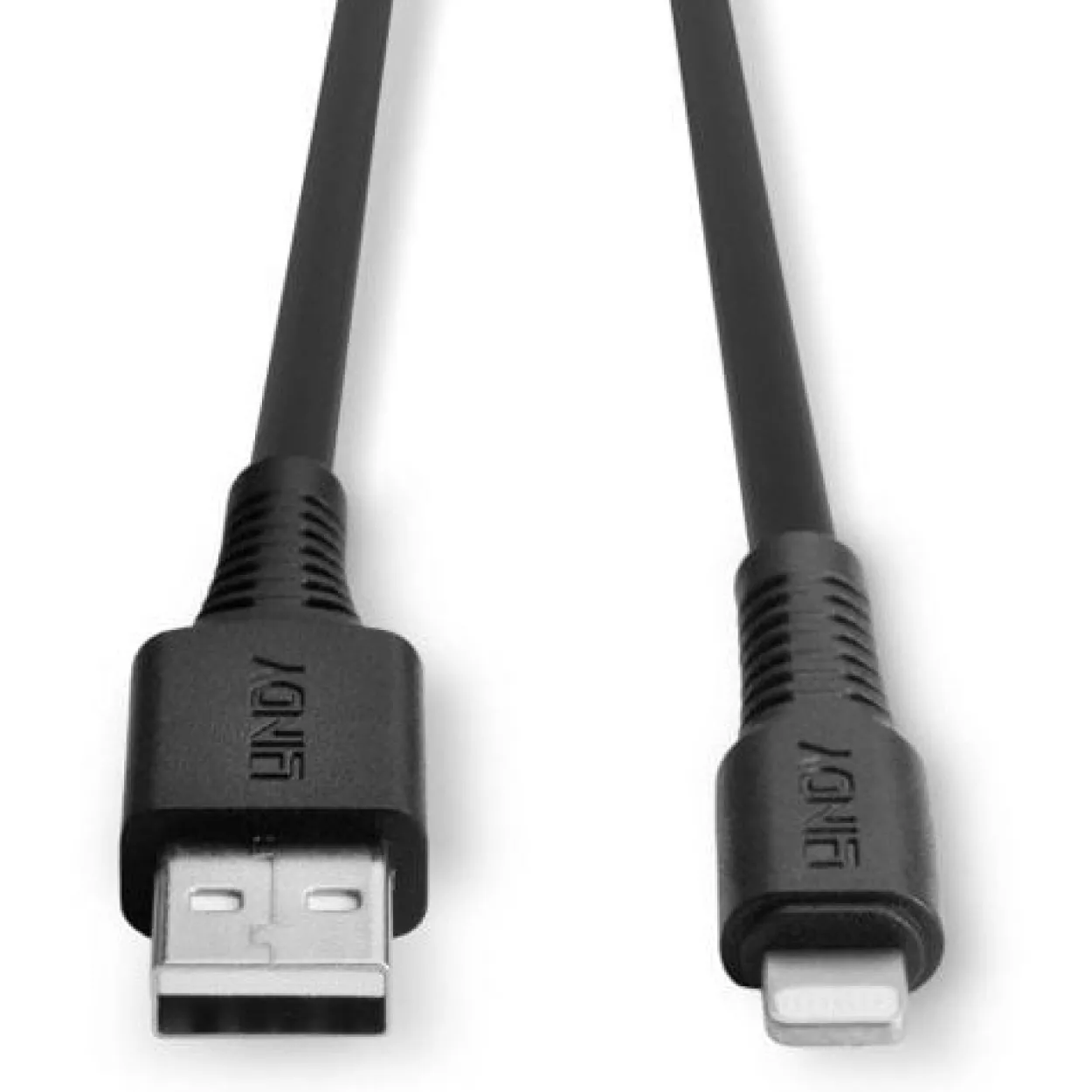 Lindy USB an Lightning Kabel, schwarz 1m