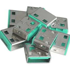 Lindy USB Port Schloss (10 Stück) OHNE Schlüssel: Grün