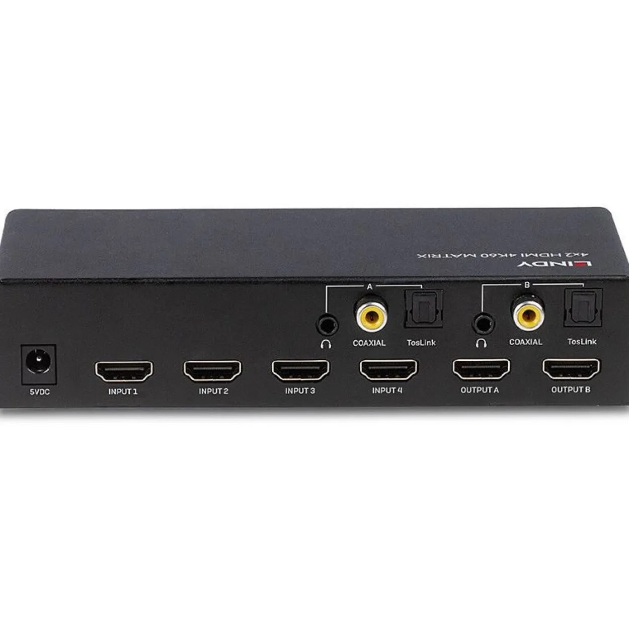 Lindy 4x2 HDMI 2.0 18G Matrix Switch