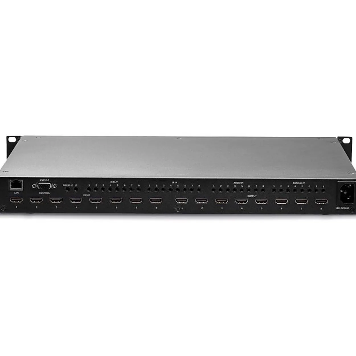 LINDY 8x8 HDMI 18G Matrix with Video Wall Scaling