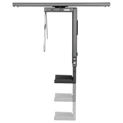 LogiLink CPU-Halter, aus Metall, dreh- & ausziehbar, schwarz