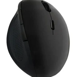 LogiLink Ergonomische Funkmaus USB schwarz (kabellos)