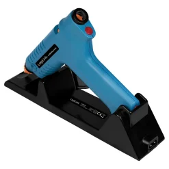 LogiLink Heißklebepistole, 80W, kabellos,m. Aufsteller,blau