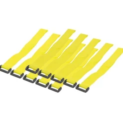 LogiLink Kabelbinder Klett 20,0mm x300mm gelb 10 Stück