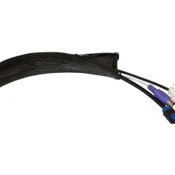 LogiLink Kabelbündler, 1,0 m, Kapazität: 50 mm, schwarz