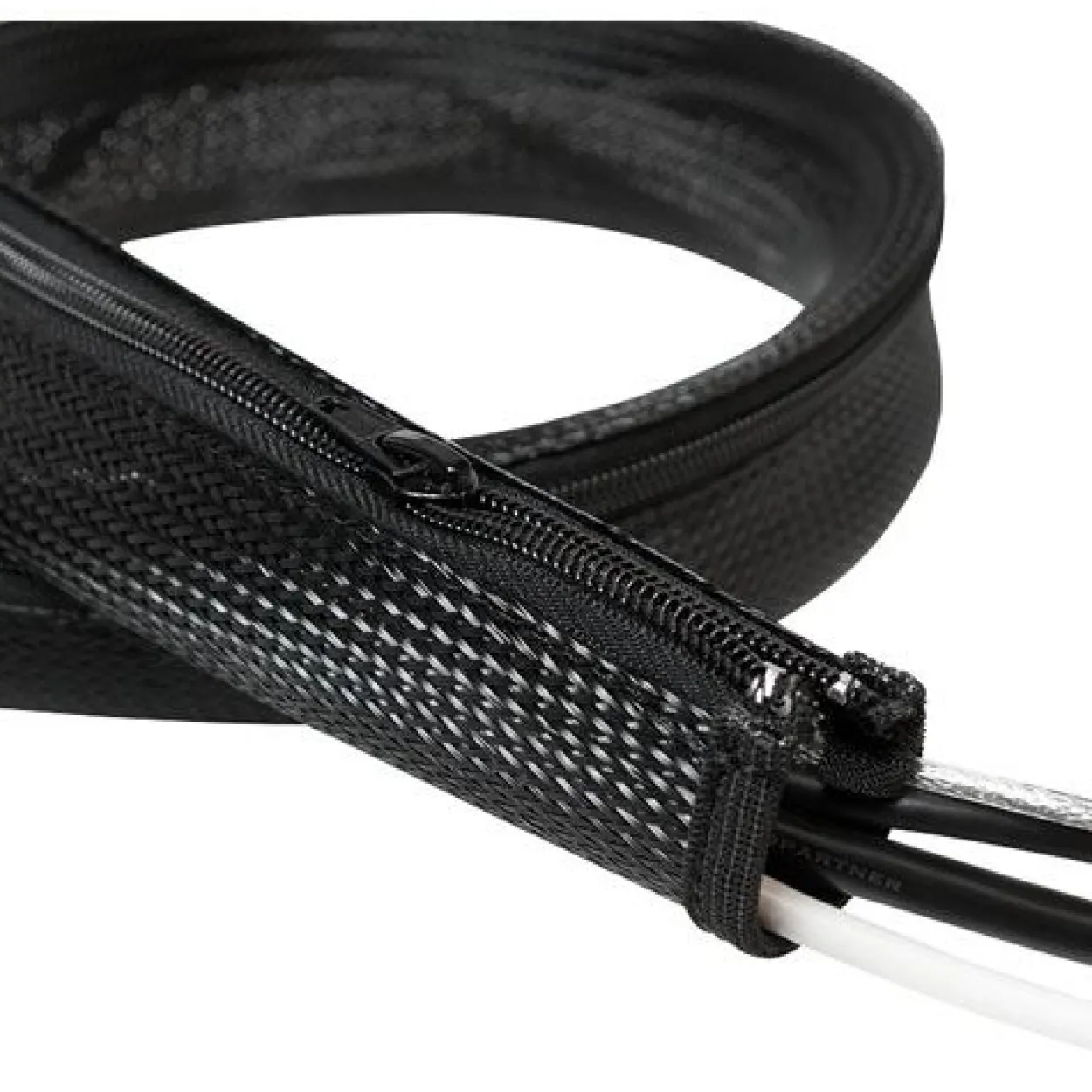 LogiLink Kabelbündler, 1,0 m, Kapazität: 50 mm, schwarz