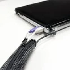 LogiLink Kabelbündler 2,0 m, Kapazität: 30 mm, schwarz