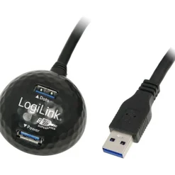 LogiLink Kabel USB 3.0 Verlängerung Docking
