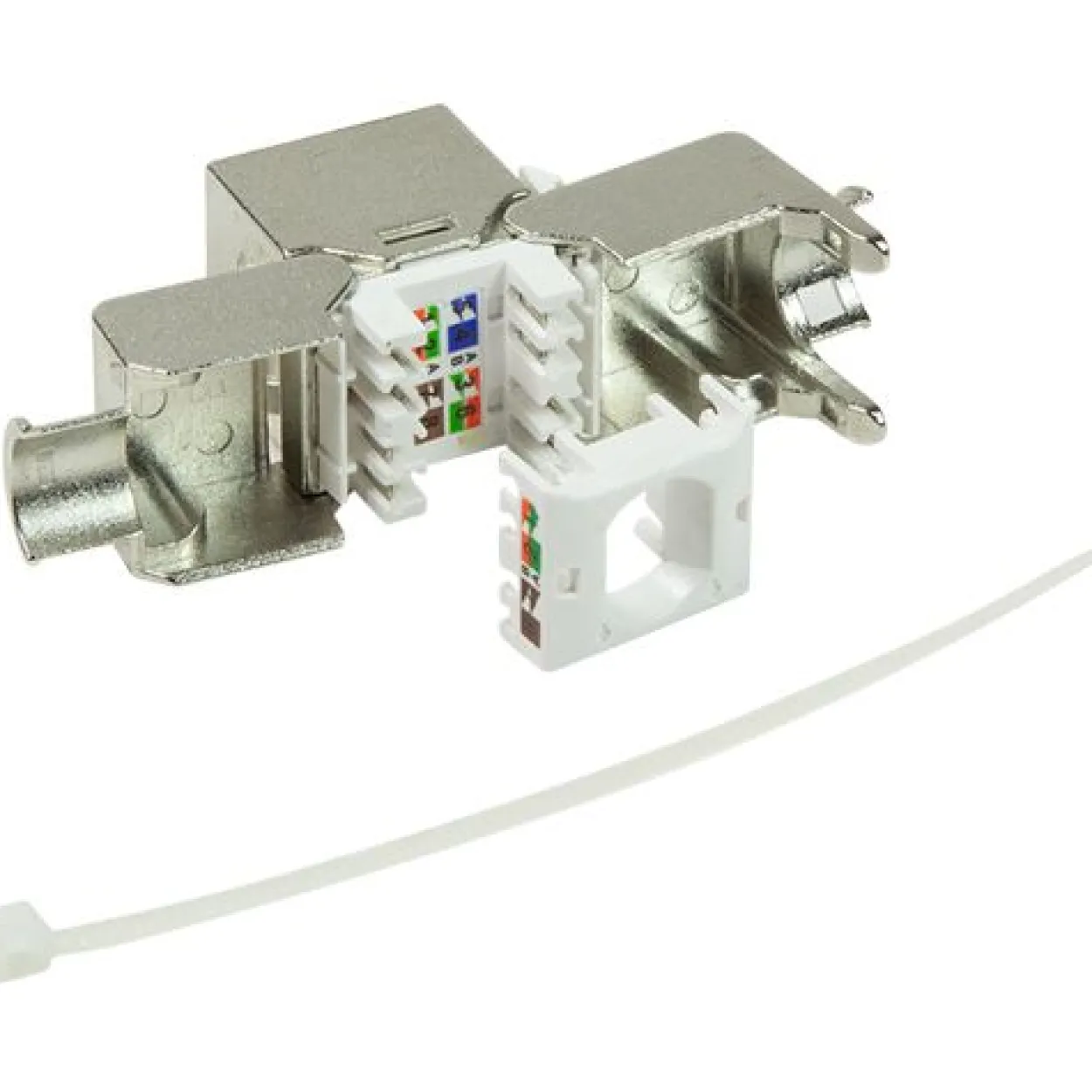 LogiLink Keystone Buchse STP AWG22-26 14,8mm, Cat.6A