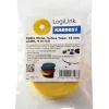 LogiLink Klettband, 16 mm x 4 m, gelb