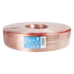 LogiLink Lautsprecherkabel, 2 x 1,50 qmm, 100 m